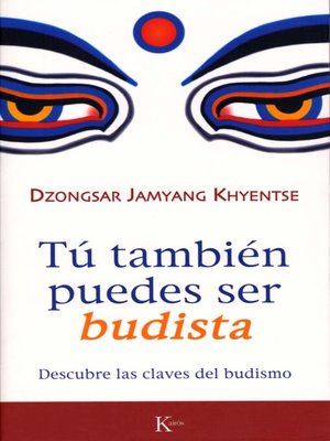 cover image of Tú también puedes ser budista